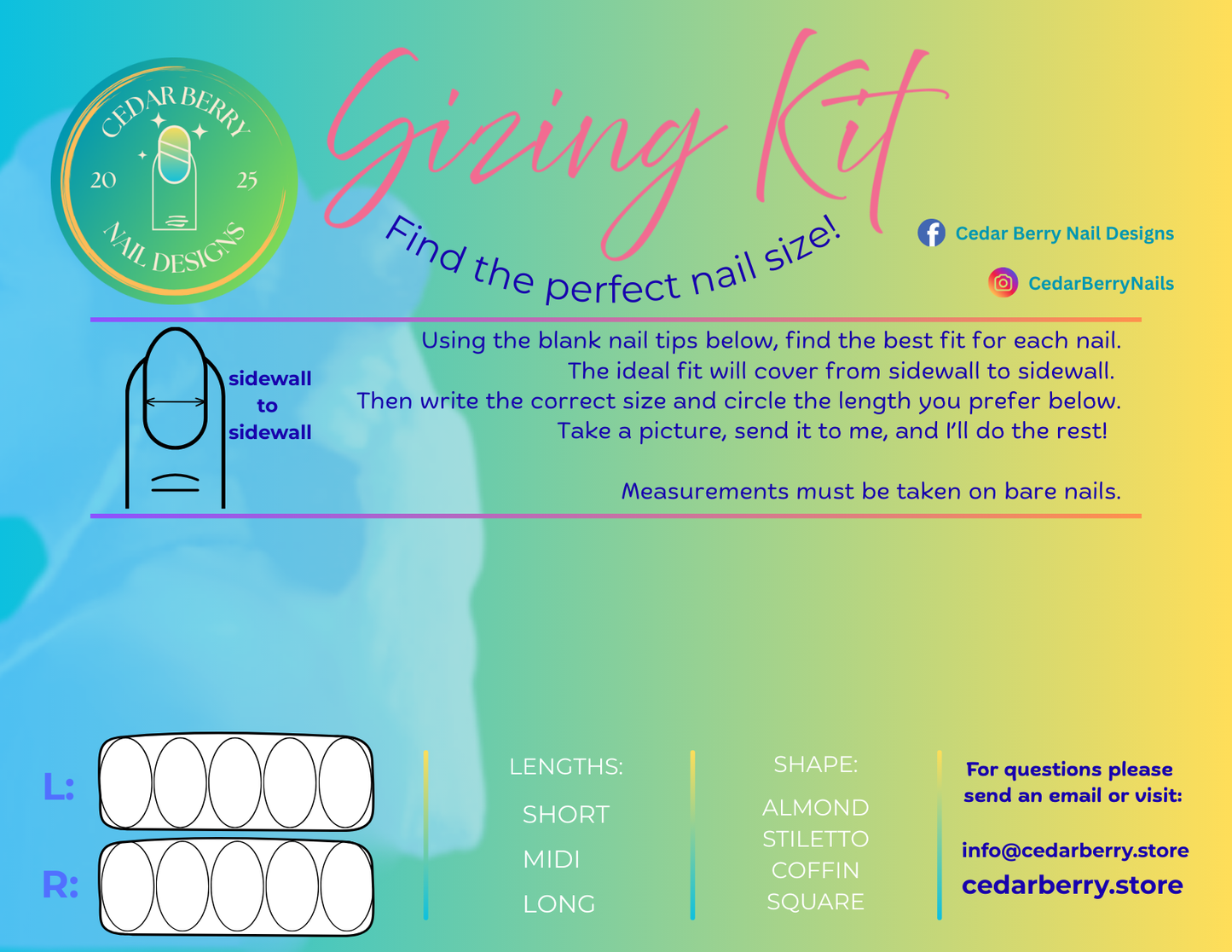 Sizing Kit